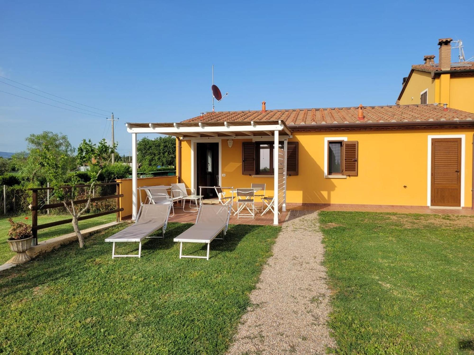 La Casina Di Campagna Tra Cecina E Bibbona Vila Exterior foto